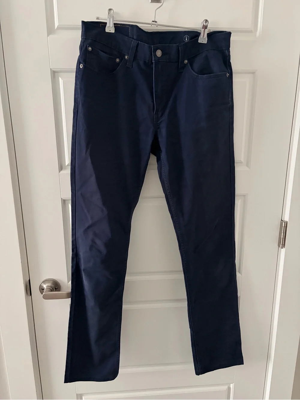 Levi's Navy 511 Slim Back Pocket Pants
